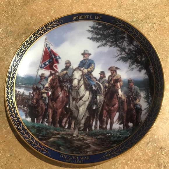Robert E. Lee Commemorative Plate, The Bradford Exchange - Picture 1 of 3